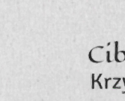 Krzysztof anin Kuzko – Prezentacja albumu „Cibus oculorum”