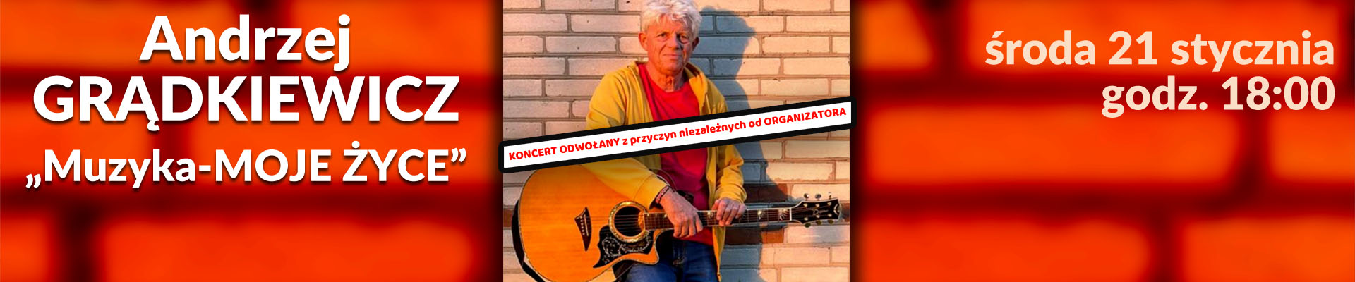 KONCERT – Andrzej GRĄDKIEWICZ