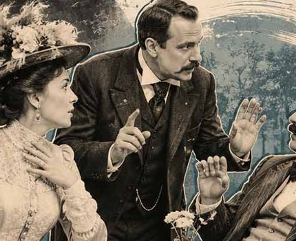„Oświadczyny … i nie tylko” – żarty sceniczne Antoniego Czechowa w wykonaniu Amatorskiego Teatru Towarzyskiego.